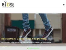 Tablet Screenshot of efficiensrh.fr
